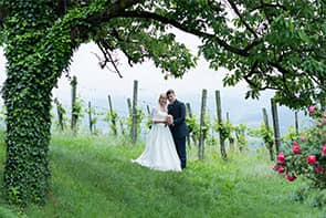Hochzeitsfotos im Schloss