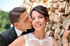 Hochzeitsofots Holz