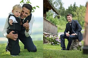 Hochzeit fotografieren mit Kind