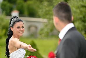 Hochzeit Braut Bräutigam