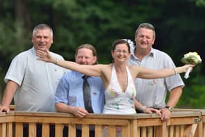 Hochzeit fotografieren mit Kind