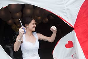 Hochzeit im Grünen